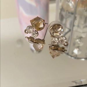 Cluster earrings